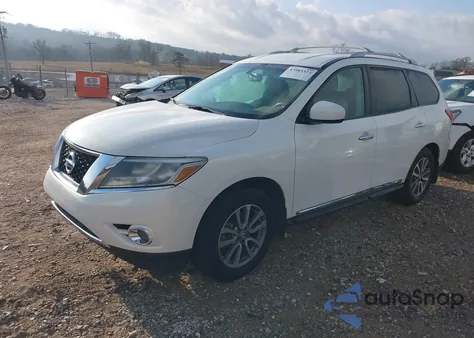2014 Nissan Pathfinder Sl z USA, uszkodzony, nr VIN 5N1AR2MN4EC708751